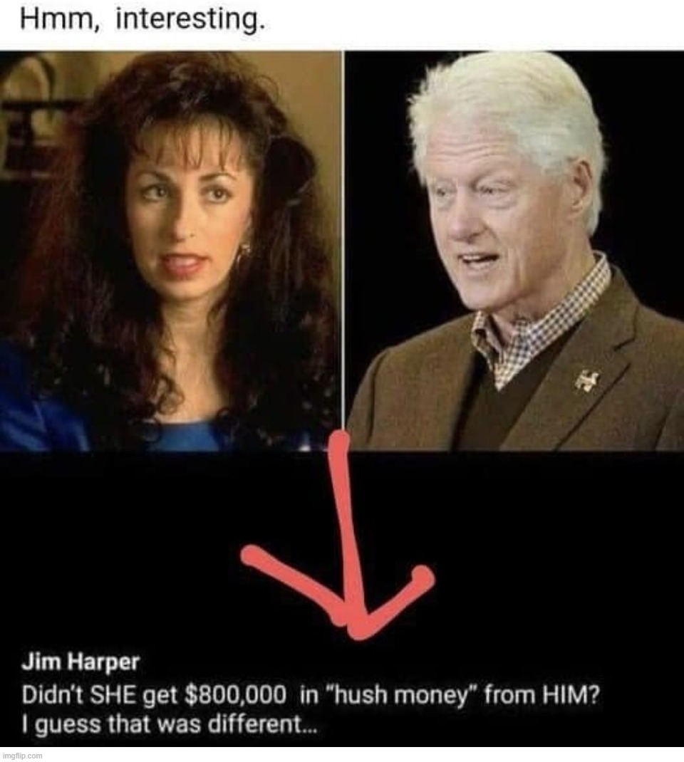 Speaking of hush money. Isn't that special? | image tagged in hush money,special kind of stupid,special education,liberal hypocrisy,bill clinton - sexual relations,clinton corruption | made w/ Imgflip meme maker