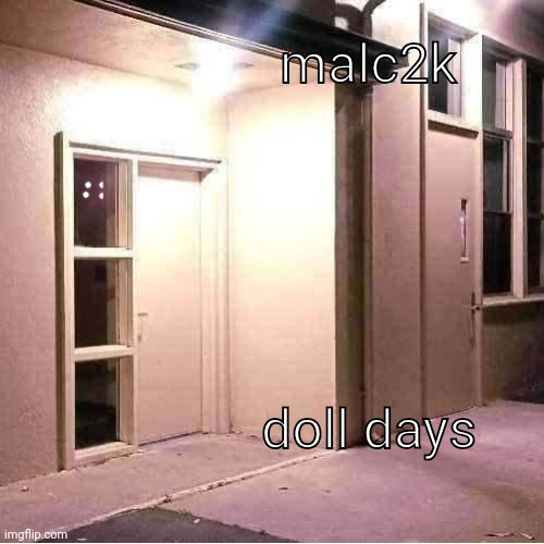 Fake album cover just dropped (real) | malc2k; doll days | made w/ Imgflip meme maker