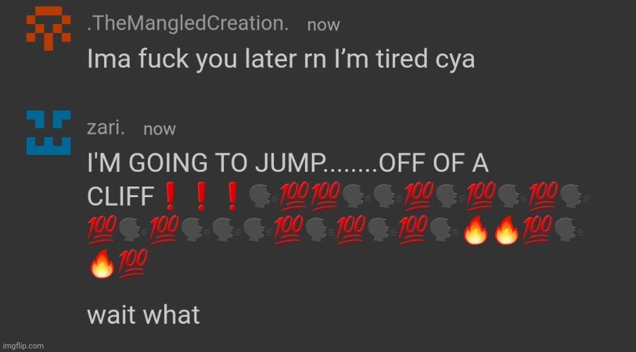 made w/ Imgflip meme maker