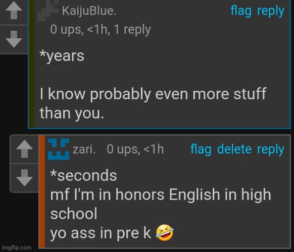 blud thinks he's right ☠️ | made w/ Imgflip meme maker