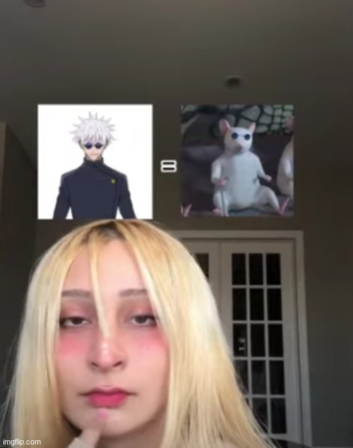 gurlie did gojo dirty | made w/ Imgflip meme maker