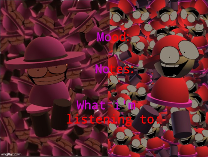 My new template | image tagged in banbodi and bambox announcement temp,banbodi,bambox,vs banbodi,fnf,dave and bambi | made w/ Imgflip meme maker
