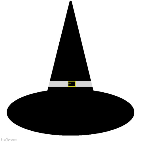 Witch Hat | image tagged in witch hat | made w/ Imgflip meme maker