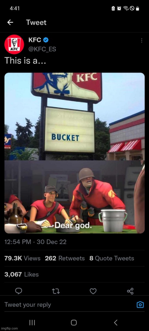 this is real | image tagged in kfc,team fortress 2 | made w/ Imgflip meme maker