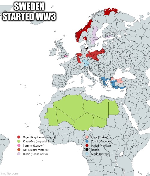 Round 3 | SWEDEN STARTED WW3 | made w/ Imgflip meme maker