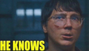 High Quality he knows Blank Meme Template