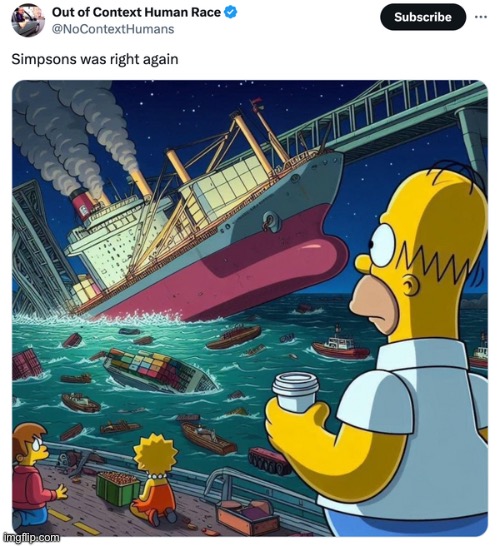 image tagged in the simpsons | made w/ Imgflip meme maker