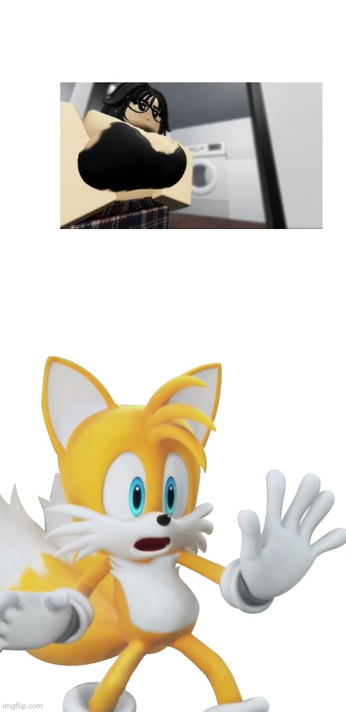 Shocked tails | image tagged in shocked tails | made w/ Imgflip meme maker