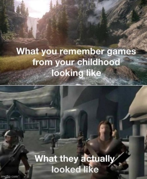 creative title | image tagged in skyrim | made w/ Imgflip meme maker