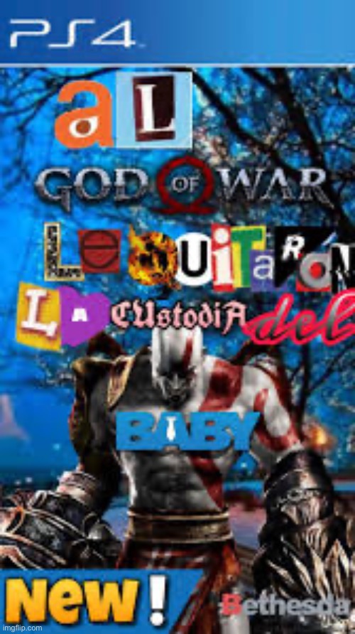 image tagged in god of war,expand dong | made w/ Imgflip meme maker