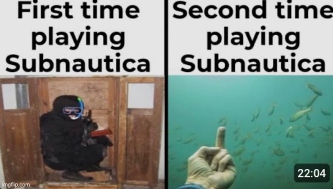 Found it on YouTube | image tagged in subnautica | made w/ Imgflip meme maker
