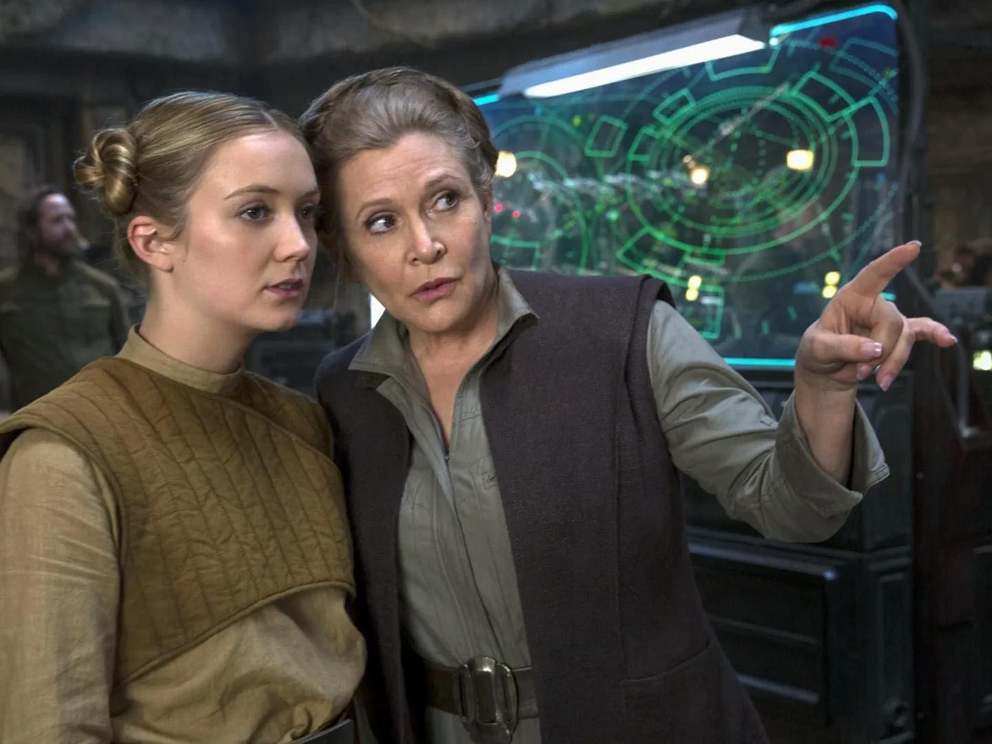 Leia and daughter Blank Meme Template