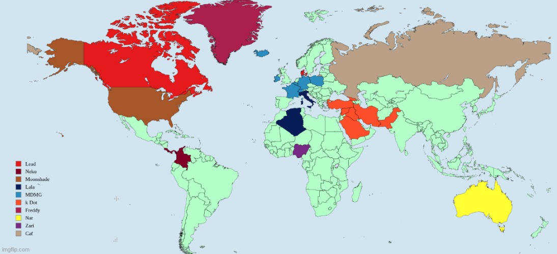 first person that isnt in the map to take china and mexico gets a free follow | made w/ Imgflip meme maker