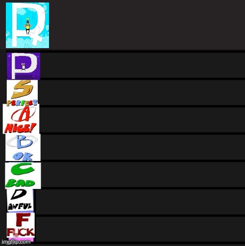 comment and I'll rate you | image tagged in pizza tower tier list v1 | made w/ Imgflip meme maker