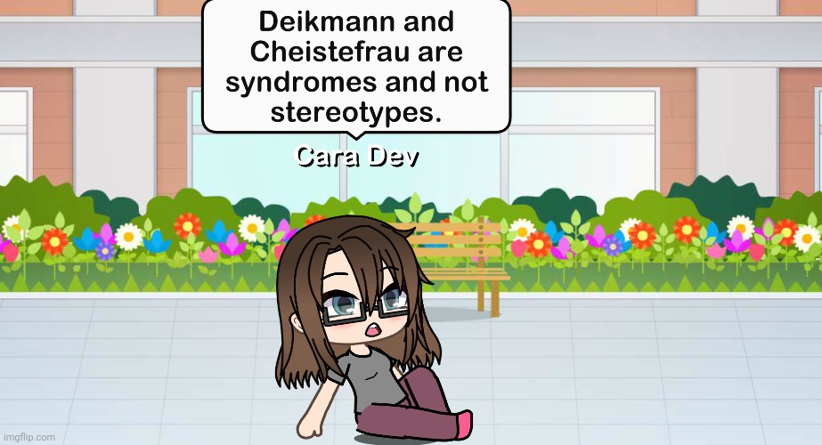 Deikmann and Cheistefrau syndromes are just fictional syndromes I made up. They're not real. | image tagged in pop up school 2,pus2,cara,deikmann,cheistefrau,syndrome | made w/ Imgflip meme maker