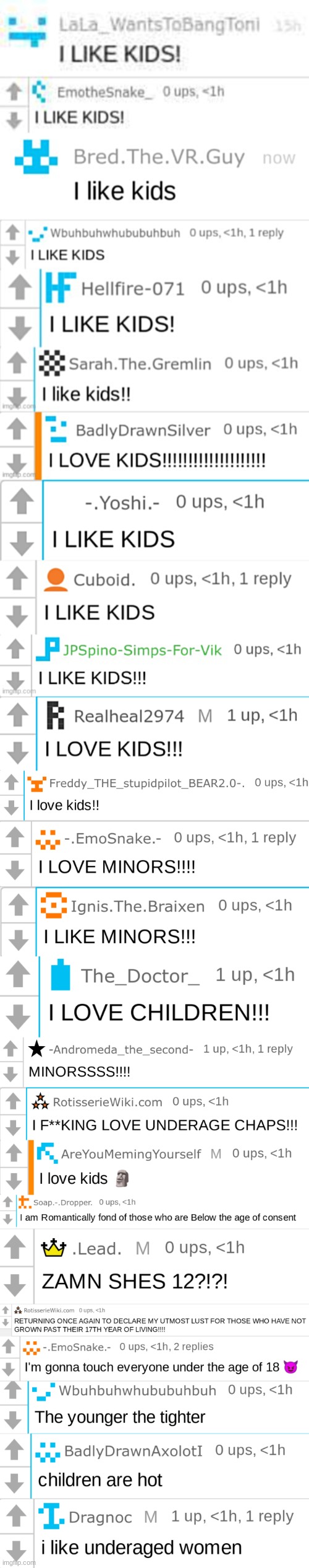 btw ALL of these are temps | made w/ Imgflip meme maker