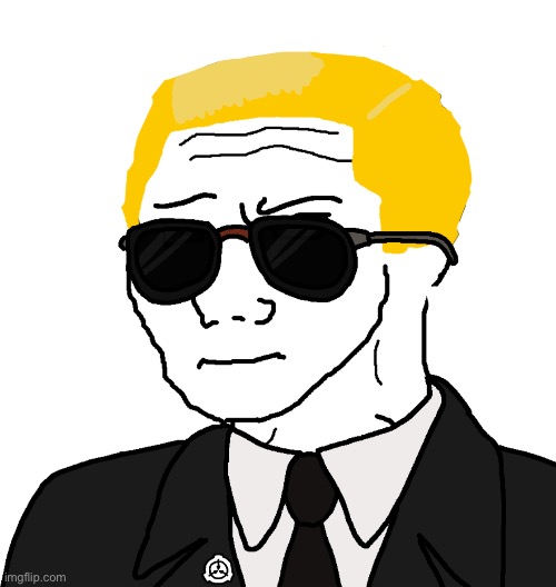 Agent Soy | image tagged in agent soy | made w/ Imgflip meme maker