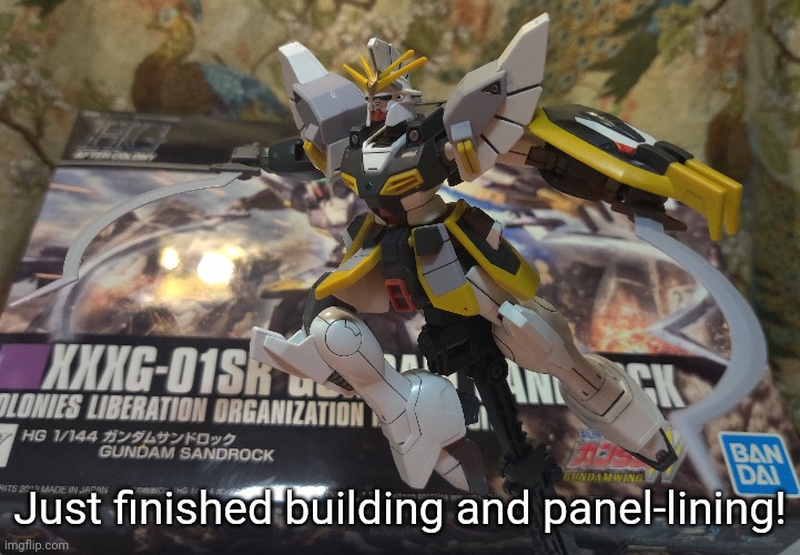 And no, this doesn't mean you're allowed to commit die. | Just finished building and panel-lining! | made w/ Imgflip meme maker