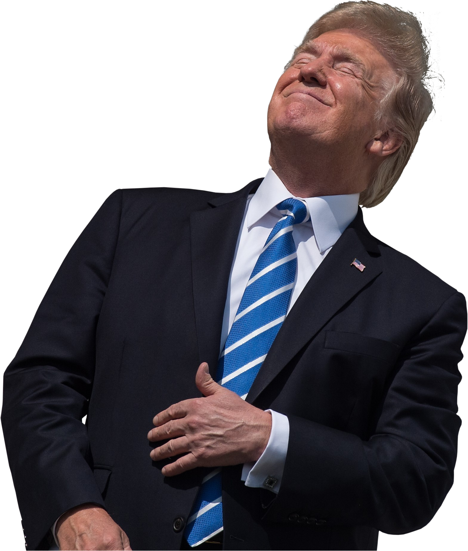 High Quality Trump windy Blank Meme Template