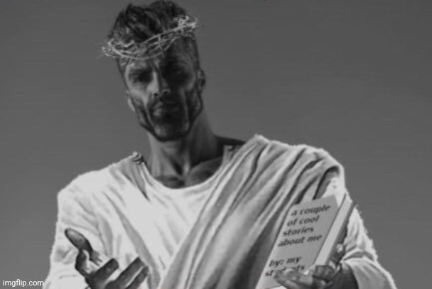 Jesus GigaChad | image tagged in jesus gigachad | made w/ Imgflip meme maker