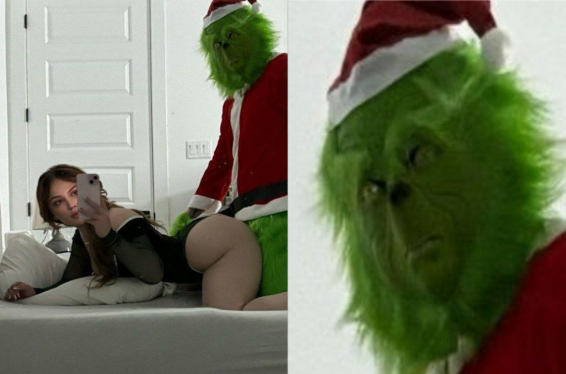 Grinch disappointment Blank Meme Template