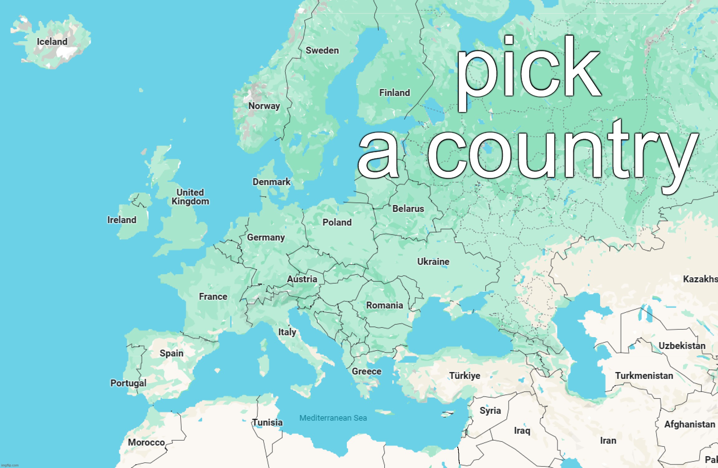 why does it keep lowering the quality | pick a country | made w/ Imgflip meme maker