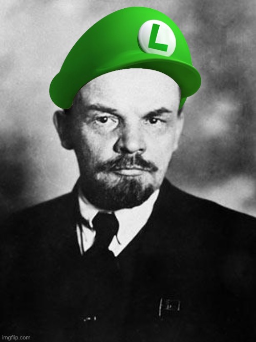 Lenin Luigi | image tagged in lenin,luigi | made w/ Imgflip meme maker
