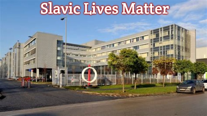 Tienanmen street, Budapest, Hungary | Slavic Lives Matter | image tagged in tienanmen street budapest hungary,slavic | made w/ Imgflip meme maker