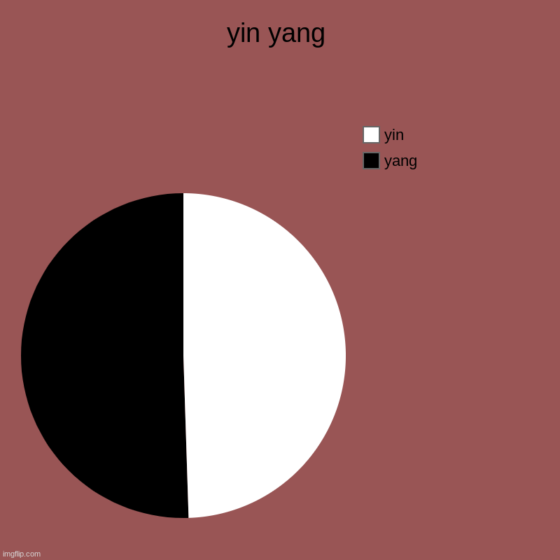 pudding boy | yin yang | yang, yin | image tagged in inanimate insanity,yin yang | made w/ Imgflip chart maker