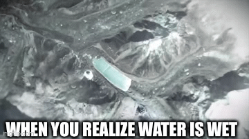 Sin=3.9cos(4x-2)2x, water is wet! | WHEN YOU REALIZE WATER IS WET | image tagged in gifs,lol | made w/ Imgflip video-to-gif maker