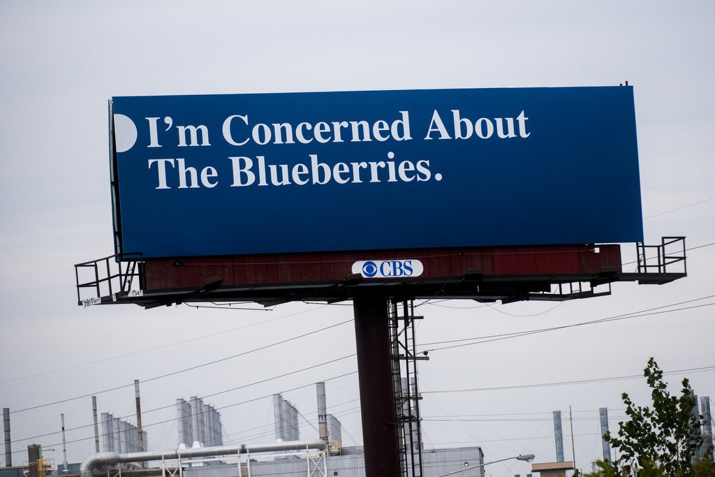 I'm concerned about the blueberries Blank Meme Template