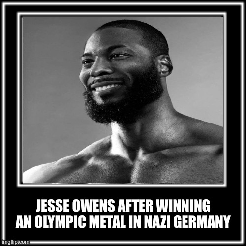 WHAT HOW | JESSE OWENS AFTER WINNING AN OLYMPIC METAL IN NAZI GERMANY | image tagged in what how,memes,history memes,ww2,shitpost,funny memes | made w/ Imgflip meme maker