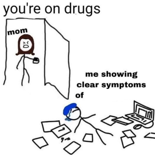 Showing Clear Symptoms Blank Meme Template