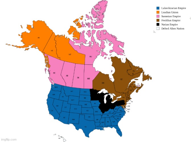 The American-Canadian Society E3: Most Of America Unites | made w/ Imgflip meme maker