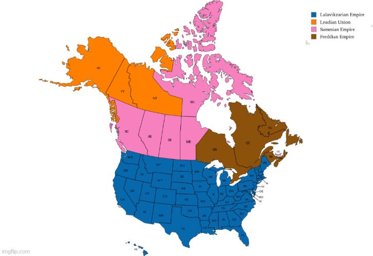 The American-Canadian Society E6: All of USA is United | made w/ Imgflip meme maker