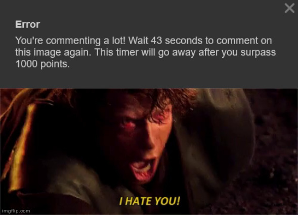 image tagged in anakin i hate you with subtitle | made w/ Imgflip meme maker