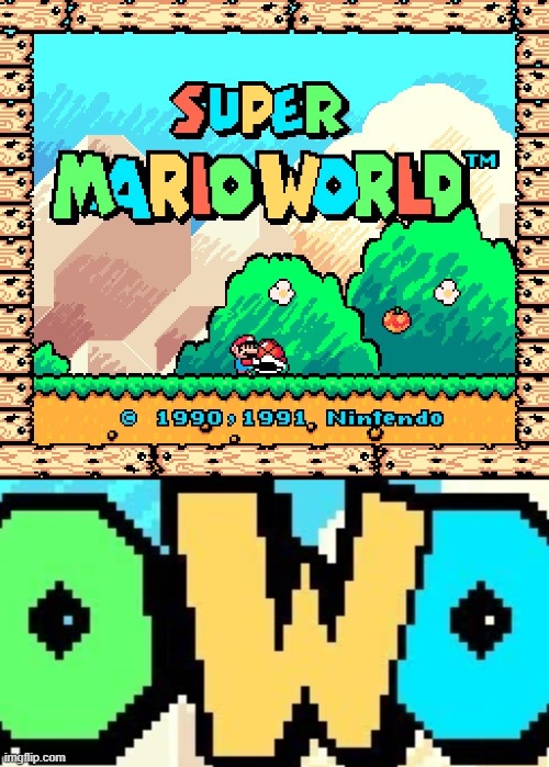 image tagged in super mario world | made w/ Imgflip meme maker