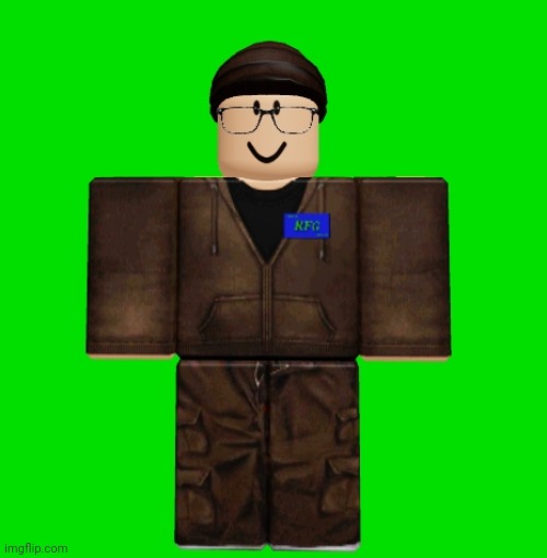 Take his hat off. | image tagged in roblox,rfg | made w/ Imgflip meme maker