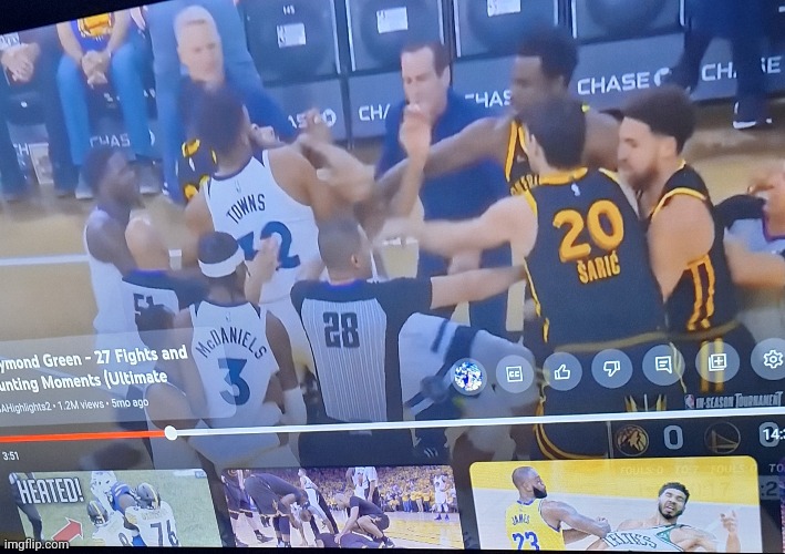 throwback to that one time that draymond green almost killed someone | made w/ Imgflip meme maker