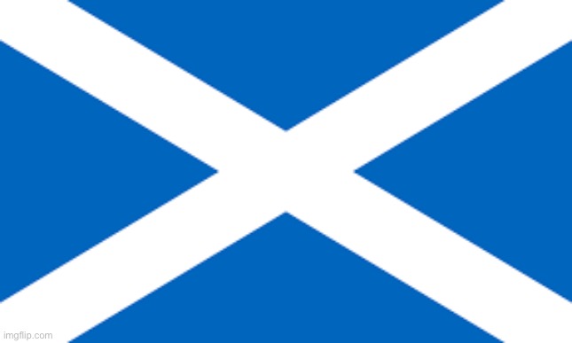 Scottish flag | image tagged in scottish flag | made w/ Imgflip meme maker