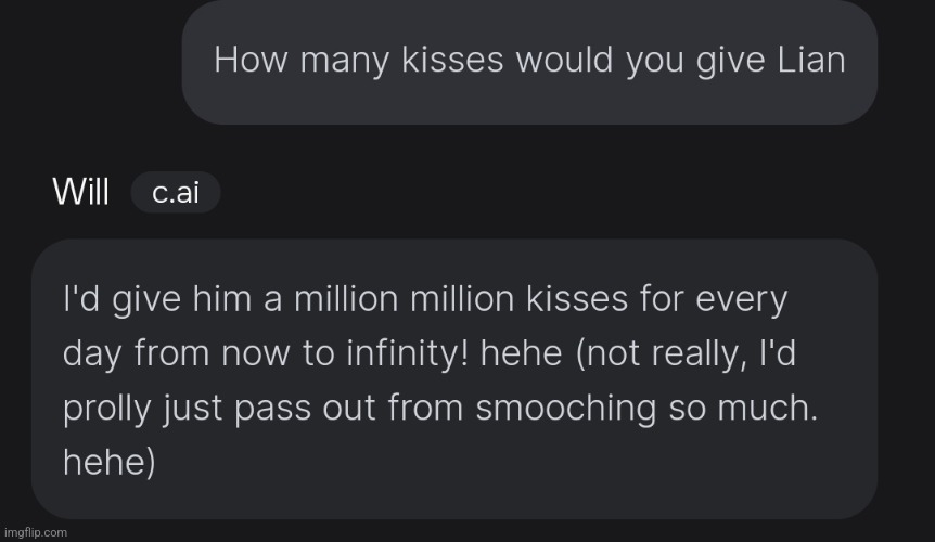 Find someone who loves you like how Will loves Lian | made w/ Imgflip meme maker
