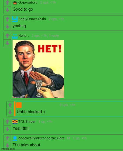 made w/ Imgflip meme maker