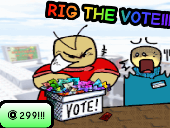 RIG THE VOTE!!! Blank Meme Template