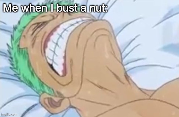 IIIIIIIIIIIIIIIIIIIIIIIIIIIIIIIIIIIIIIIIIIIIIIIIIIIIIIIIIIIIIIIIIIIIIIIIIIIIIIIIIIIIIIIIIHHHHHHHHH | Me when I bust a nut: | image tagged in zoro in pain,nuts,balls,memes | made w/ Imgflip meme maker