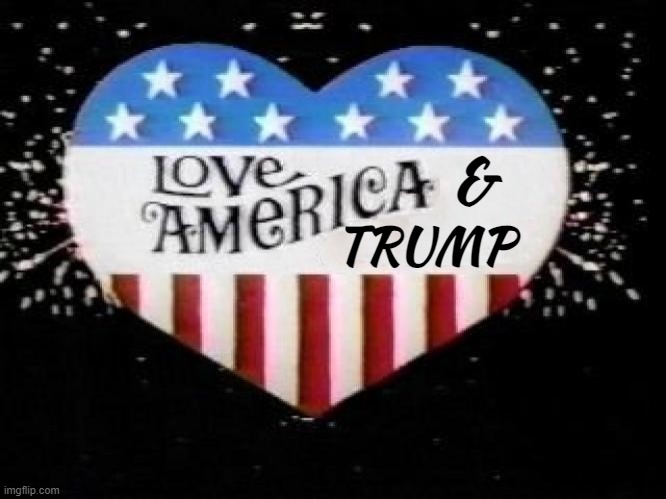 Love American Style | TRUMP; & | image tagged in maga,make america great again,donald trump,trump,donald j trump,fjb | made w/ Imgflip meme maker