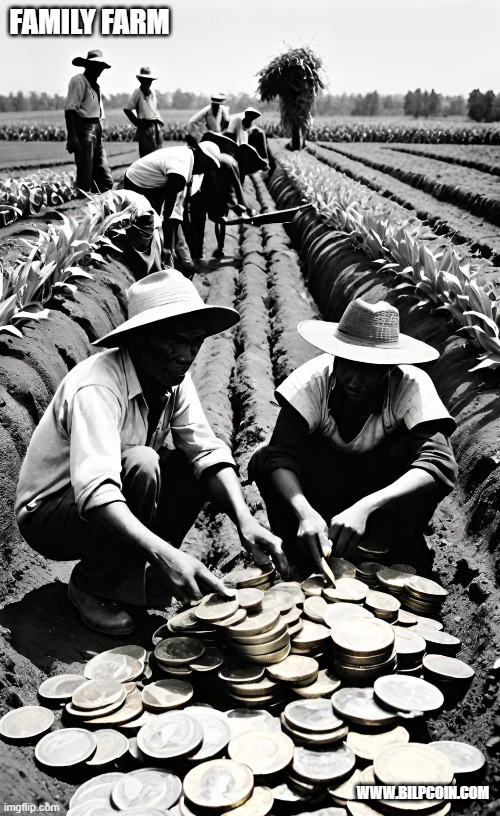 FAMILY FARM; WWW.BILPCOIN.COM | made w/ Imgflip meme maker