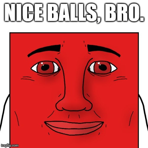 Nice balls, bro | image tagged in nice balls bro | made w/ Imgflip meme maker