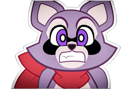 rambly the raccoon worried Blank Meme Template