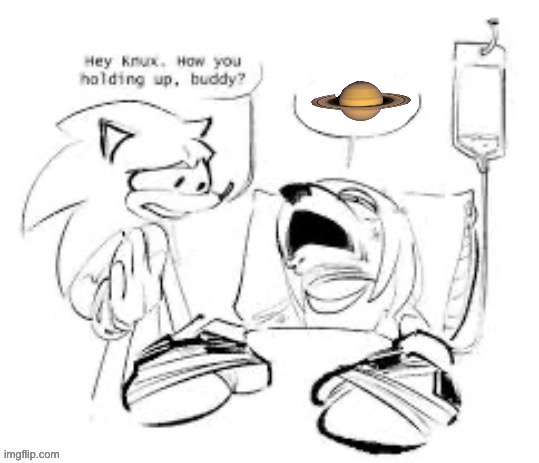 knuckles in the hospital | image tagged in knuckles in the hospital | made w/ Imgflip meme maker