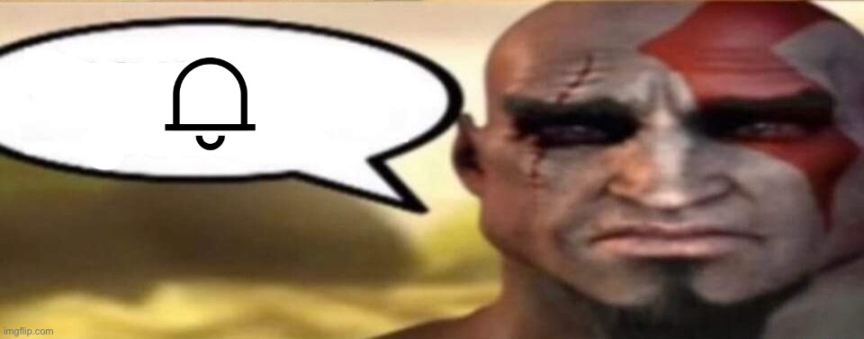 sad kratos speech bubble | image tagged in sad kratos speech bubble | made w/ Imgflip meme maker